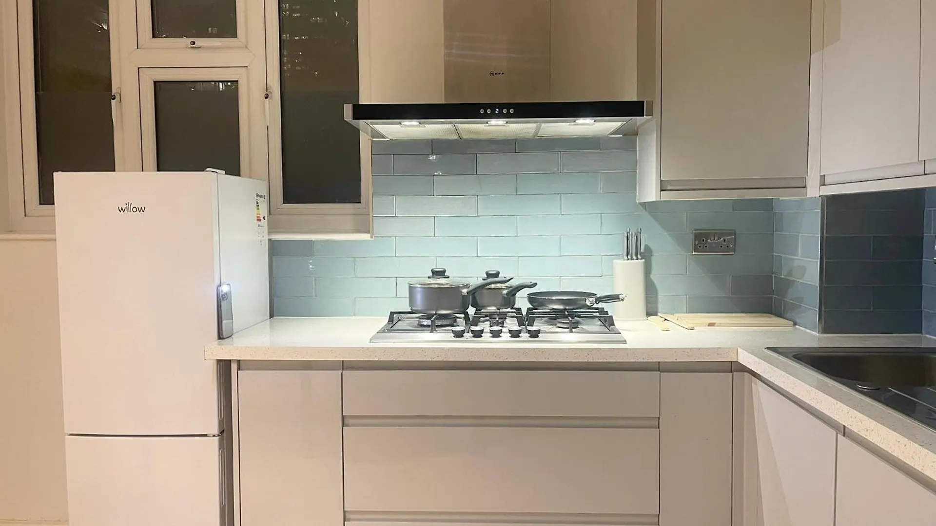 Apartmán Large 4Br With 4En-Suite Bath Rooms Family House In Canary Wharf Londýn